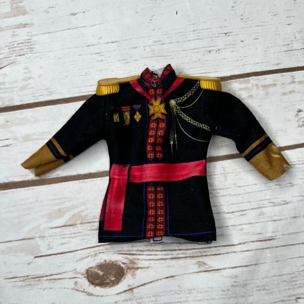 Disney Frozen 2 King Agnatha Doll Military Style Jacket OS